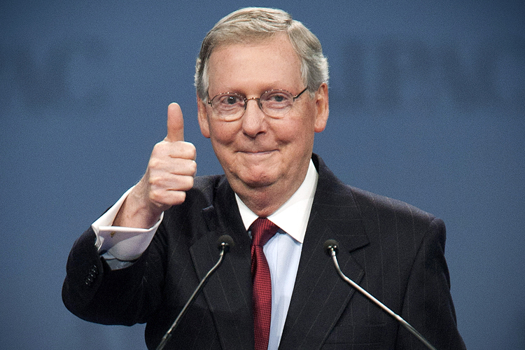 Mitch McConnell (Reuters/Joshua Roberts)