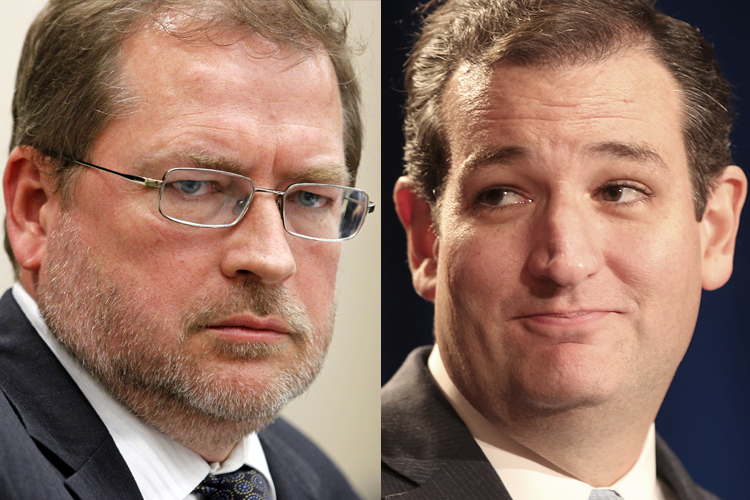 Grover Norquist, Ted Cruz (AP/Haraz N. Ghanbari/Reuters/Joe Mitchell)