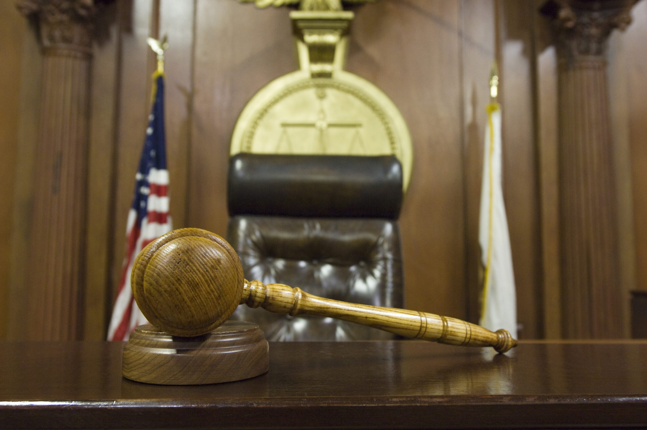(<a href='http://www.shutterstock.com/pic-148390601/stock-photo-closeup-of-gavel-in-court-room.html?src=dt_last_search'>bikeriderlondon</a> via <a href='http://www.shutterstock.com/'>Shutterstock</a>)