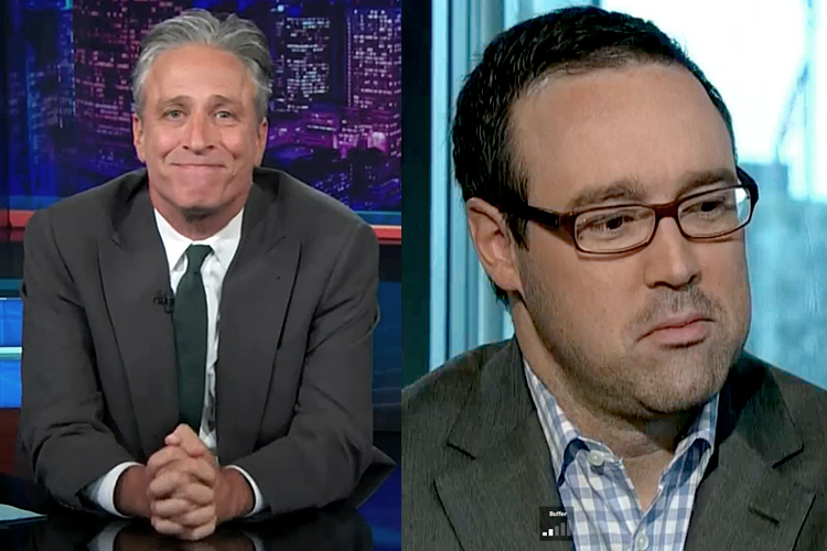 Jon Stewart, Chris Cillizza (Comedy Central/C-Span)
