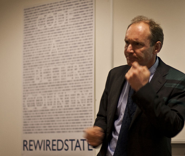 Tim Berners-Lee (Wikimedia/PaulRClarke)