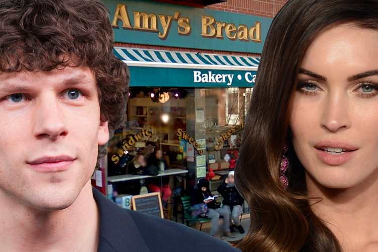 Jesse Eisenberg, Megan Fox (AP/Arthur Mola/Jordan Strauss)