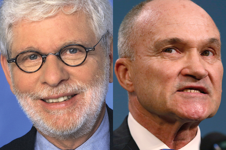 Richard Cohen, Ray Kelly (Reuters/Brendan McDermid)