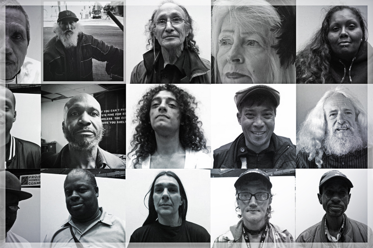 Members of San Francisco's crowd-funding start-up HandUp (handup.us)