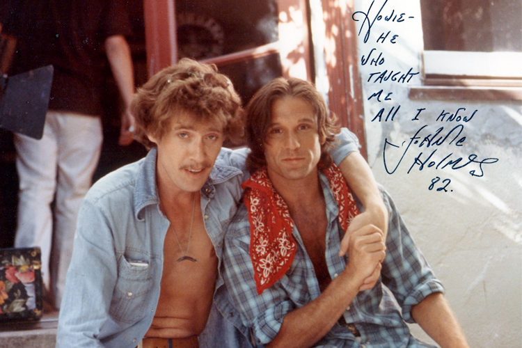 Porn legend John Holmes with Howie Gordon (Howie Gordon)