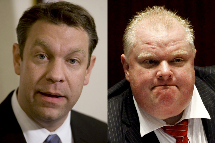Henry "Trey" Radel, Rob Ford (Reuters/Steve Nesius/Aaron Harris)