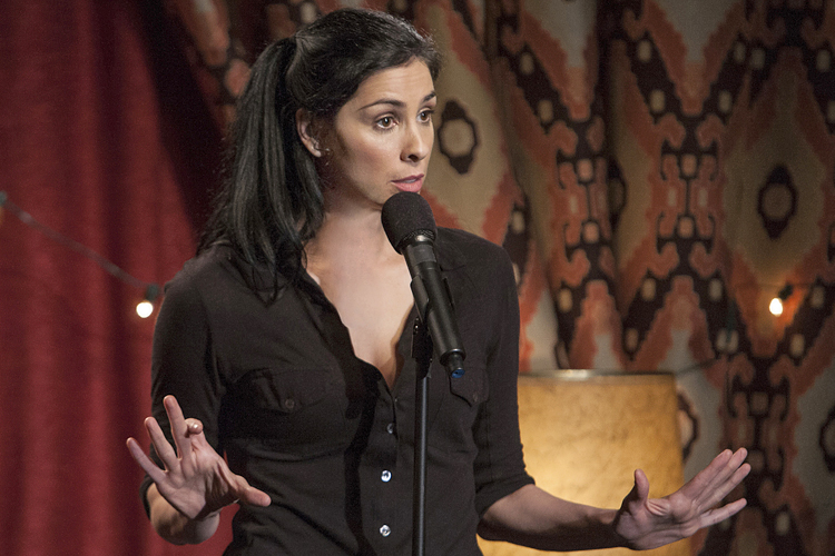 Sarah Silverman in her special "We Are Miracles" (HBO/Janet Van Ham)