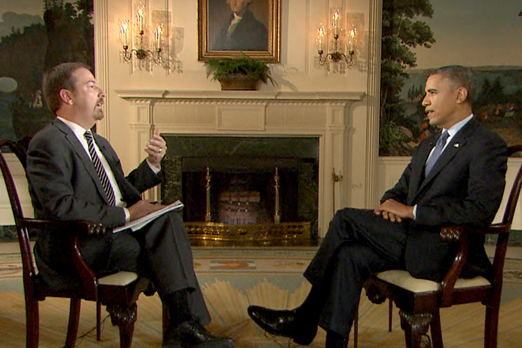 Chuck Todd, Barack Obama (NBC News)