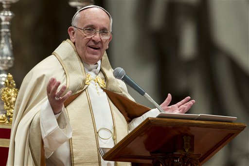 Pope Francis (AP Photo/Andrew Medichini)