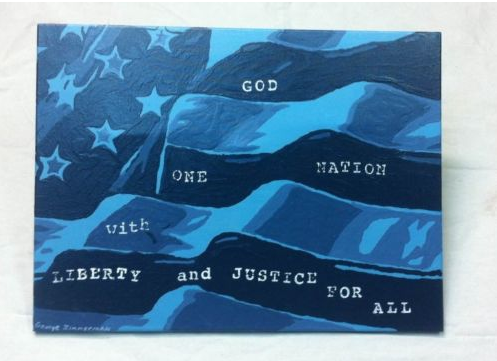 George Zimmerman's painting