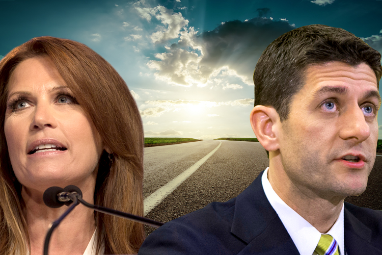 Michele Bachmann, Paul Ryan (Jeff Malet (maletphoto.com)/AP/J. Scott Applewhite/Salon)