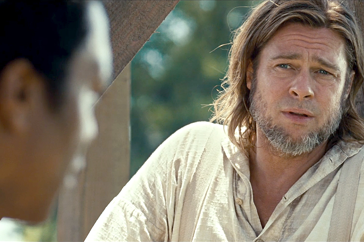 Brad Pitt in "12 Years a Slave"