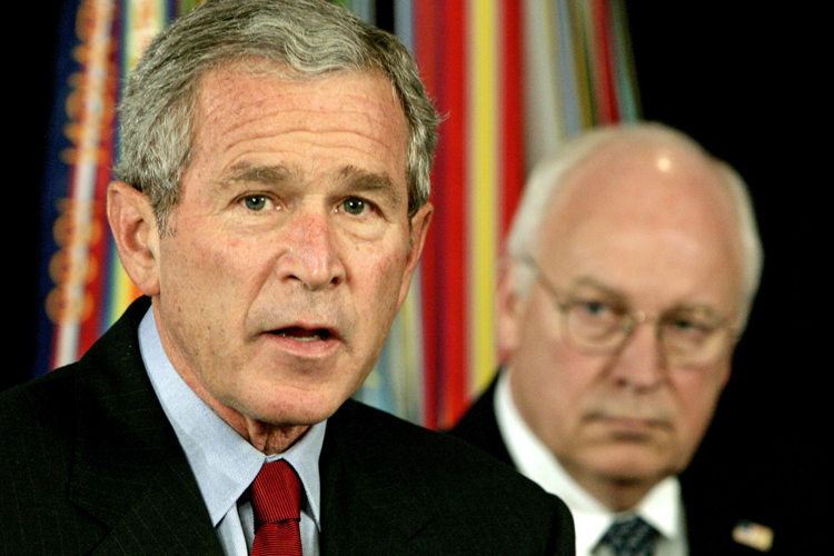 George W. Bush, Dick Cheney (Reuters/Jason Reed)