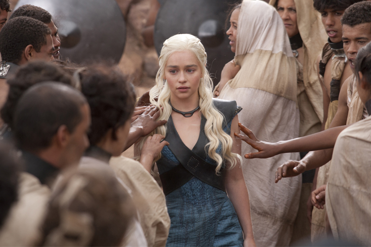 Emilia Clark in "Game of Thrones" (HBO/Keith Bernstein)