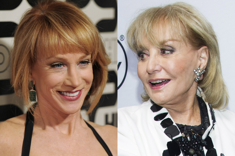 Kathy Griffin, Barbara Walters (AP/Charles Sykes)