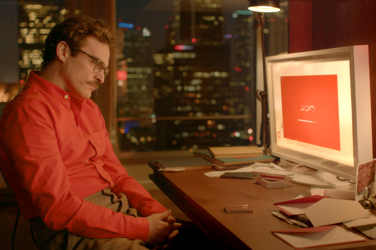 Joaquin Phoenix in "Her"