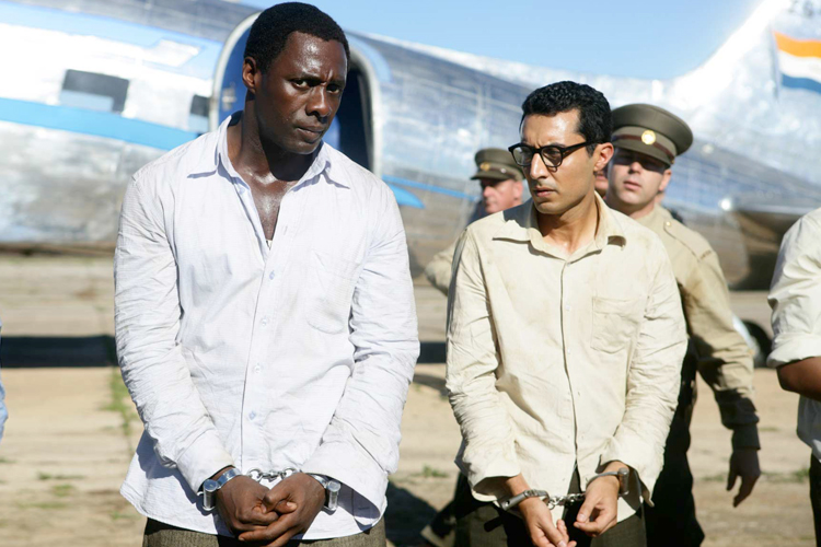 Idris Elba as Nelson Mandela in "Mandela: Long Walk to Freedom"