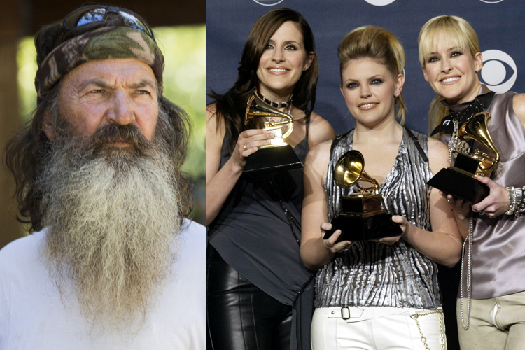Phil Robertson, The Dixie Chicks (AP/Zach Dilgard/Reuters/Peter Morgan)