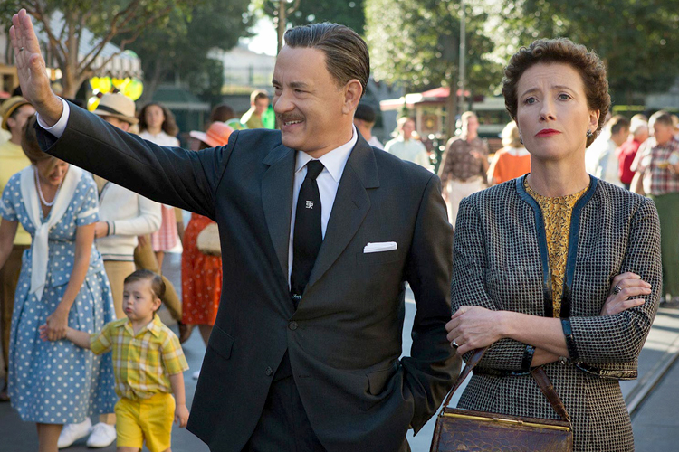 Tom Hanks and Emma Thompson in "Saving Mr. Banks" (Walt Disney Pictures)