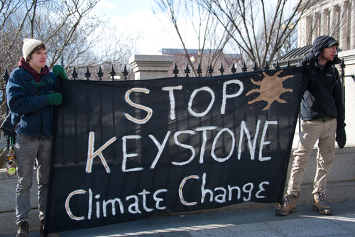 Marchers take part in the Forward on Climate rally on February 17, 2013 in Washington DC, the largest climate rally in U.S. history. (Rena Schild/Shutterstock)