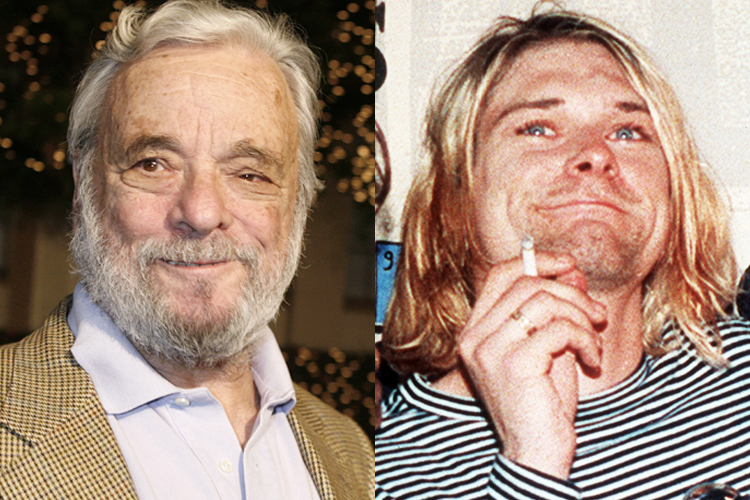 Stephen Sondheim, Kurt Cobain (Reuters/Fred Prouser/AP/Mark J.Terrill)