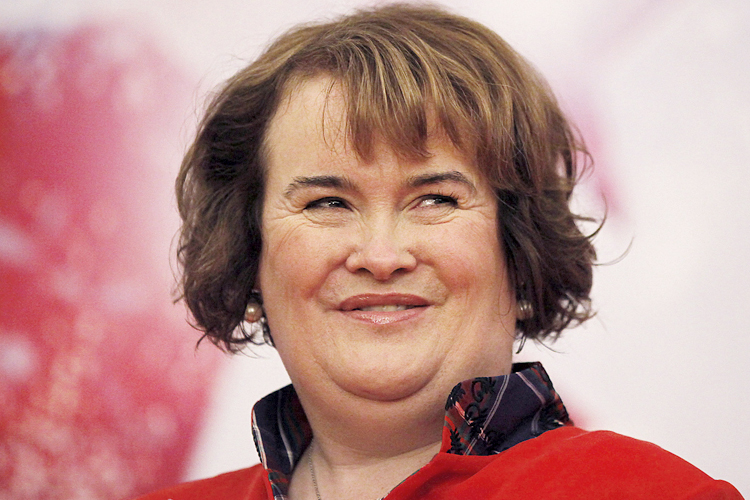 Susan Boyle (AP/Eugene Hoshiko)