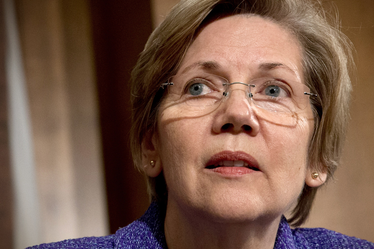 Sen. Elizabeth Warren, D- Mass. (AP Photo/Jacquelyn Martin)