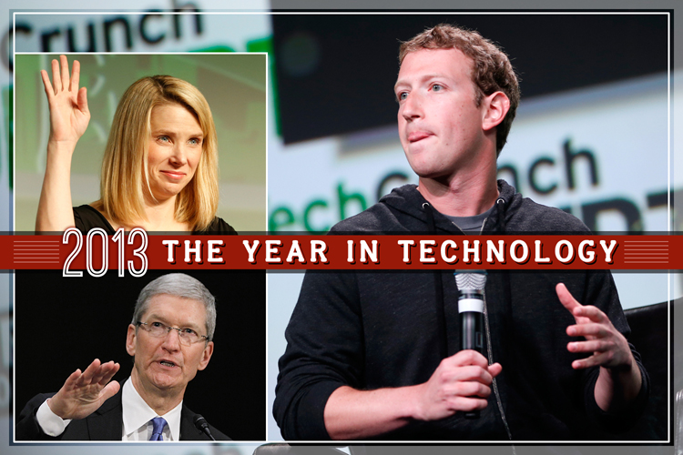 Clockwise from top left: Marissa Mayer, Mark Zuckerberg, Tim Cook (Reuters/Stephen Lam/Jason Reed/Salon)