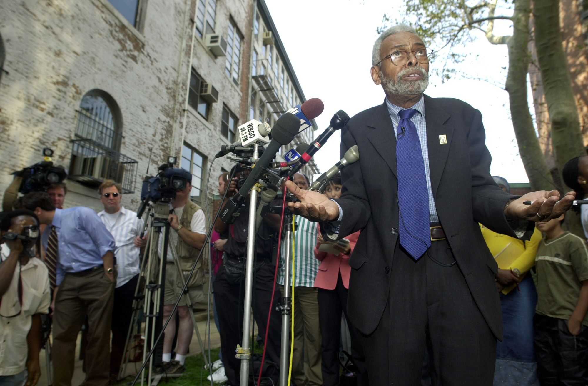Amiri Baraka, New Jersey's poet laureate (AP/Mike Derer)