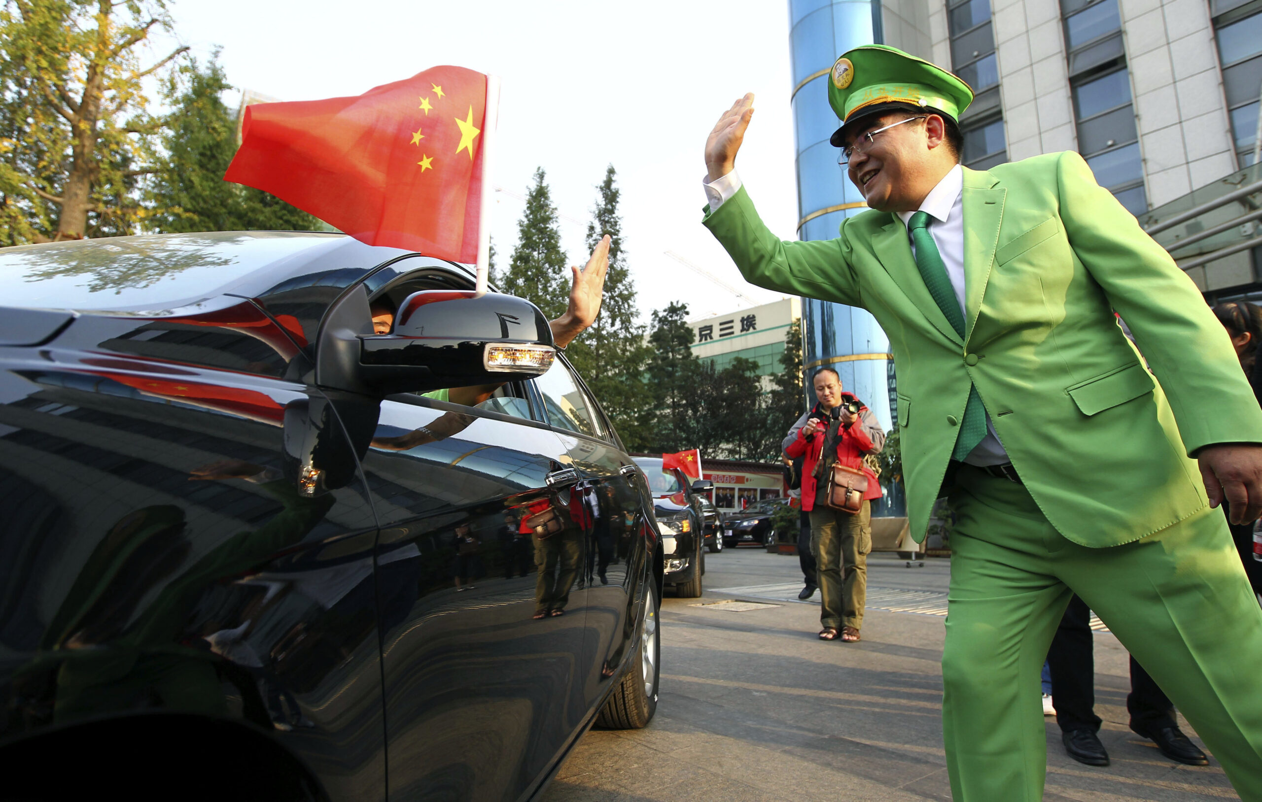 Chinese billionaire and philanthropist Chen Guangbiao (AP)
