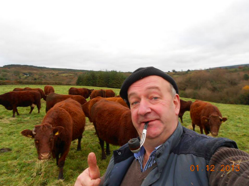 Prize-winning felfie features P.J. Ryan of Newport, Ireland (Irish Farmers Journal/Facebook)