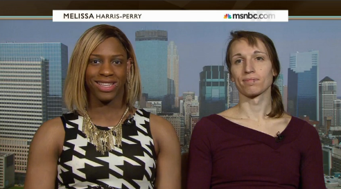 CeCe McDonald and Katie Burgess (MSNBC)
