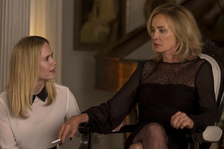 Sarah Paulson and Jessica Lange in "American Horror Story: Coven" (Michele K. Short/FX)