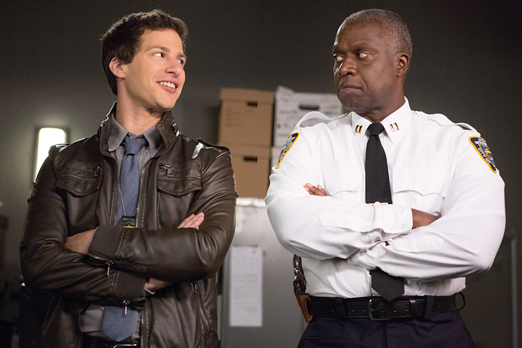 Andy Samberg and Andre Braugher in "Brooklyn Nine-Nine" (FOX/Eddy Chen)