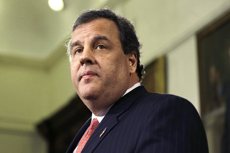 New Jersey Gov. Chris Christie speaks during a news conference, Jan. 9, 2014, in Trenton, N.J. (AP/Mel Evans)