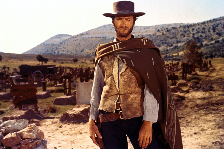 Clint Eastwood in "The Good, the Bad and the Ugly"