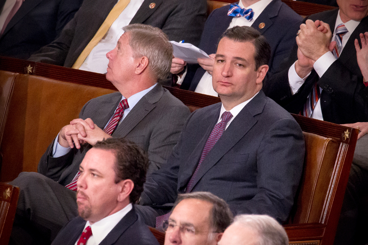 Lindsey Graham, Ted Cruz (Jeffrey Malet, maletphoto.com)