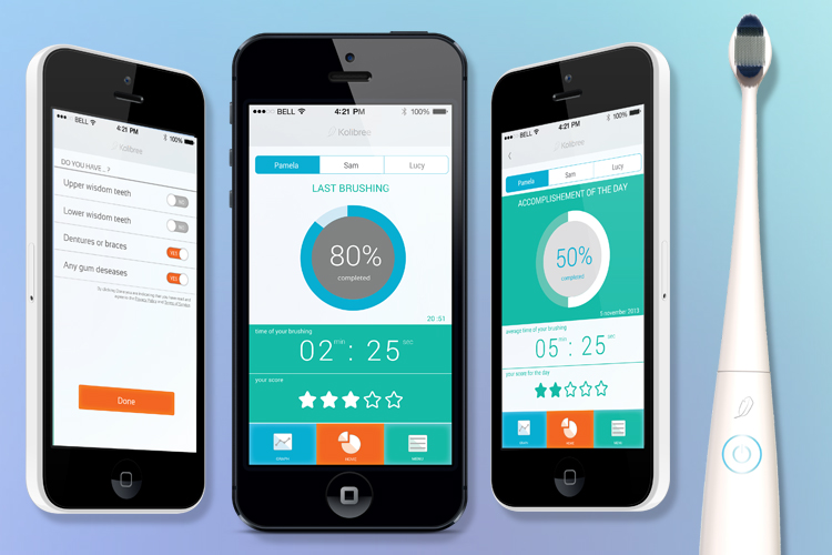Kolibree's smart toothbrush (kolibree.com)