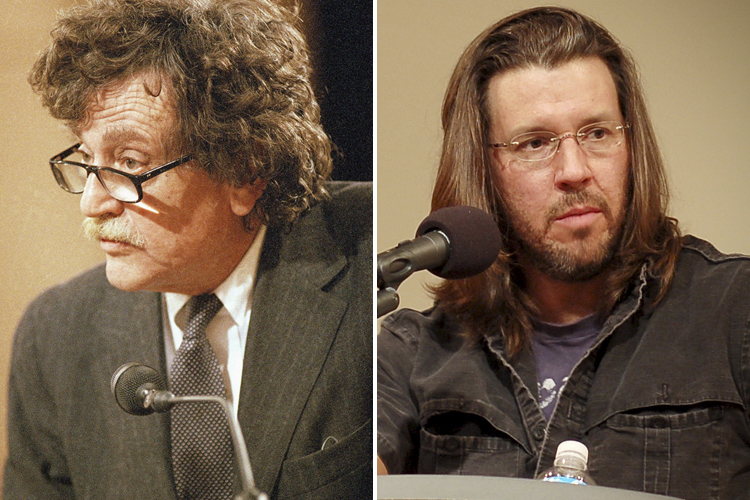 Kurt Vonnegut, David Foster Wallace (AP/flickr/Steve Rhodes)