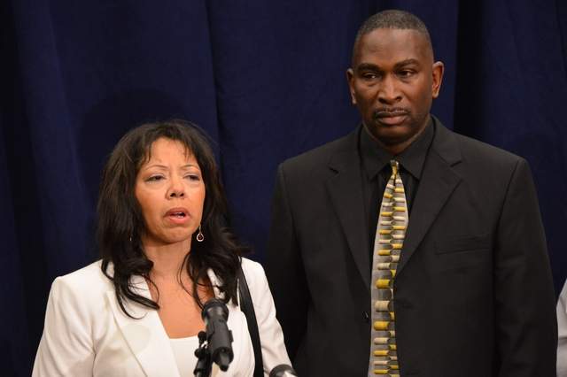 Jordan Davis' parents, Lucia McBath and Ron Davis (YouTube)