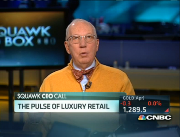 Bud Konheim, CEO of Nicole Miller (<a href="http://www.rawstory.com/rs/2014/02/13/ceo-who-sells-800-sequined-dresses-tells-99-percenters-stop-whining-youd-be-rich-in-india/">Screen shot, Raw Story</a>)