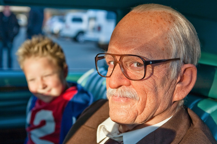 Jackson Nicoll and Johnny Knoxville in "Jackass Presents: Bad Grandpa" (Paramount Pictures/Sean Cliver)