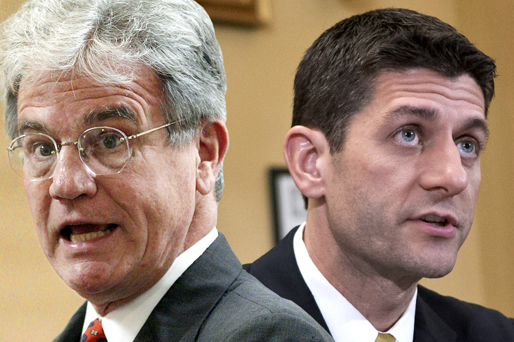 Tom Coburn, Paul Ryan (AP/Sue Ogrocki/J. Scott Applewhite/photo montage by Salon)