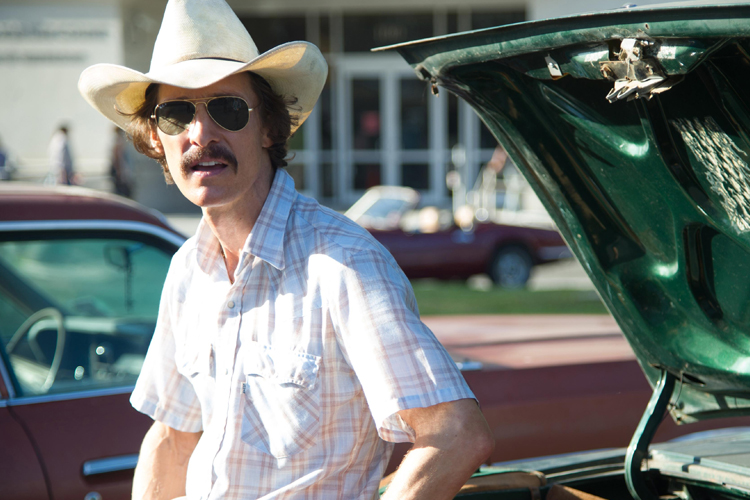 Matthew McConaughey in "Dallas Buyers Club"