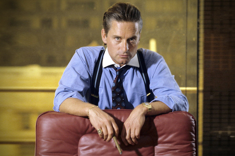 Michael Douglas as Gordon Gekko from "Wall Street." (Reuters)