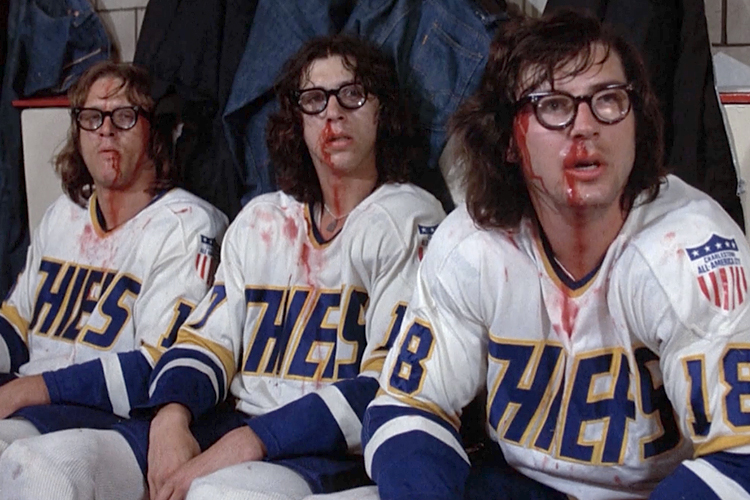 The Hanson Brothers, "Slap Shot"