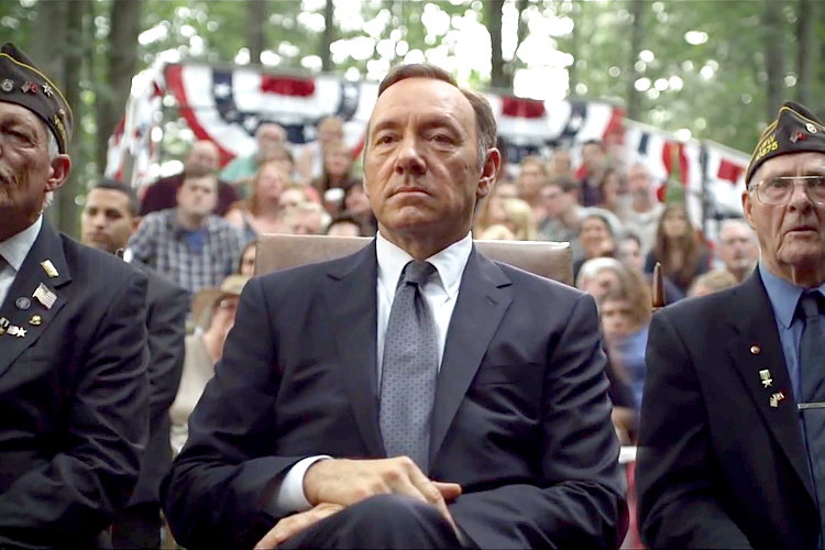 Kevin Spacey in "House of Cards" (Netflix)
