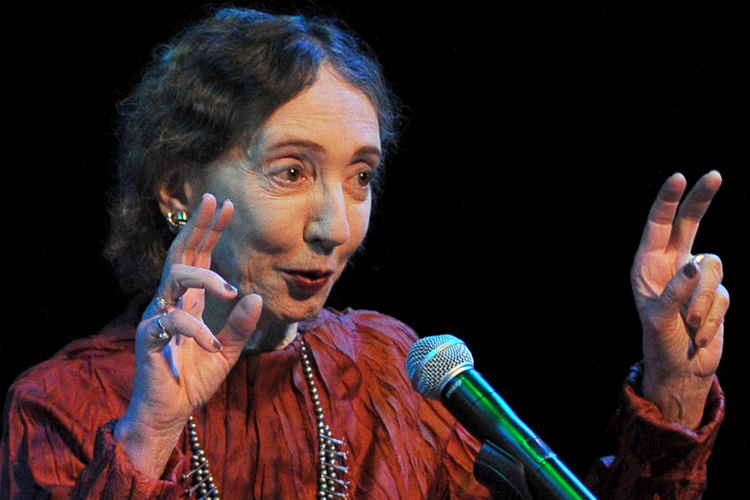 Joyce Carol Oates (AP/Katy Winn)