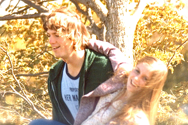 A photo of the author and her husband