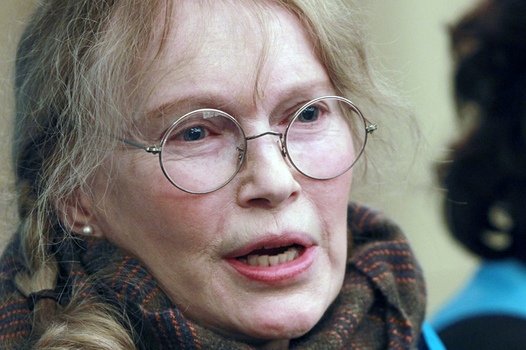 Mia Farrow (AP/Bilal Hussein)